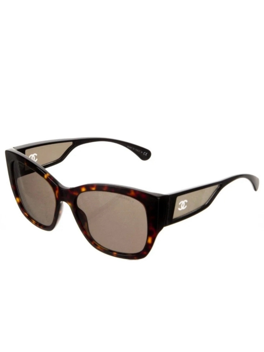 Authentic CHANEL Butterfly CC Sunglasses Brown 5429 c.714/3 - Picture 2 of 16